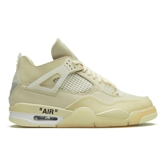 Air Jordan 4 X Off White Sail